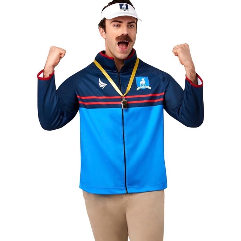 Ted Lasso and Coach Beard Costumes